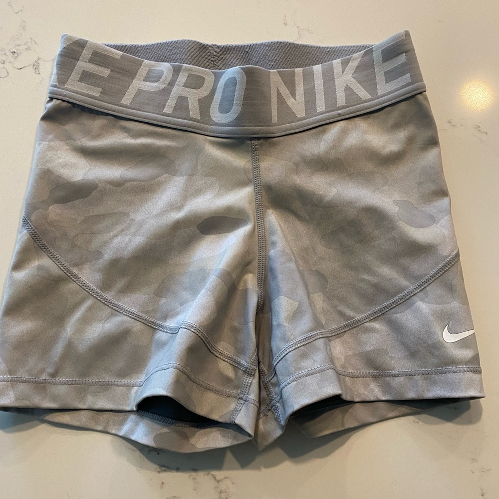 Camo Nike Pro Dry Fit Shorts